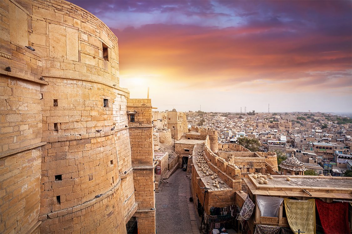 Jaisalmer golden fort — Jaipur to Jaisalmer desert tour package