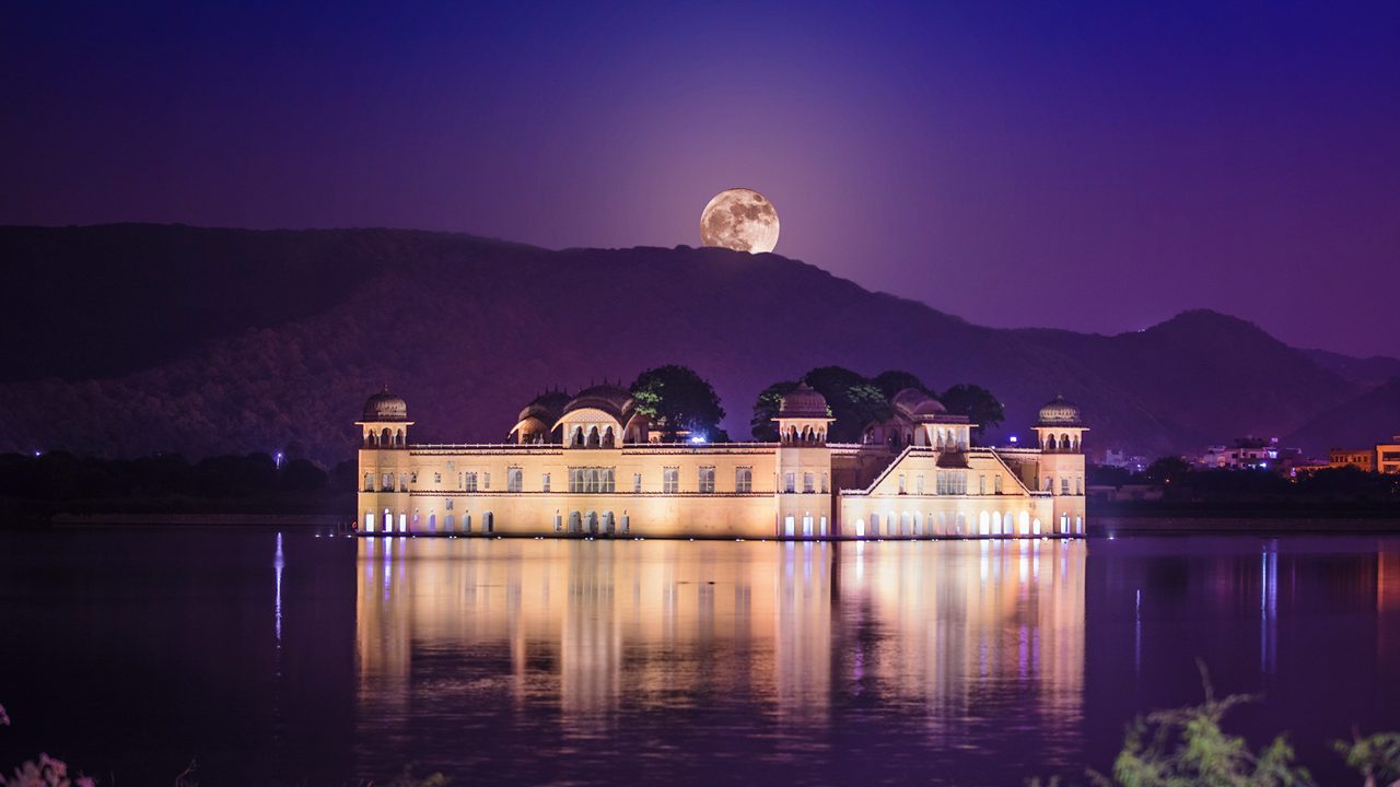 Jal Mahal night photo gallery